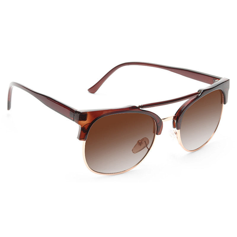 Darrin Thin Bar Flat Top Sunglasses
