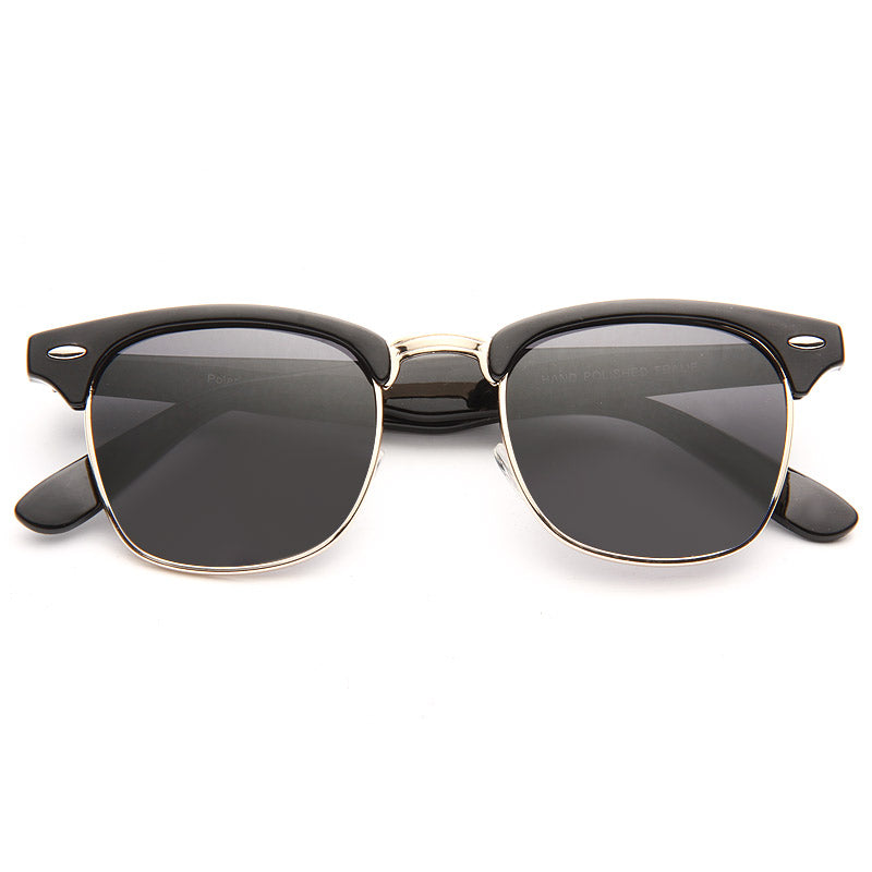 Kevin Hart Style Polarized Half-Frame Celebrity Sunglasses