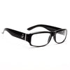 Mustang Unisex Slim Rectangular Clear Glasses