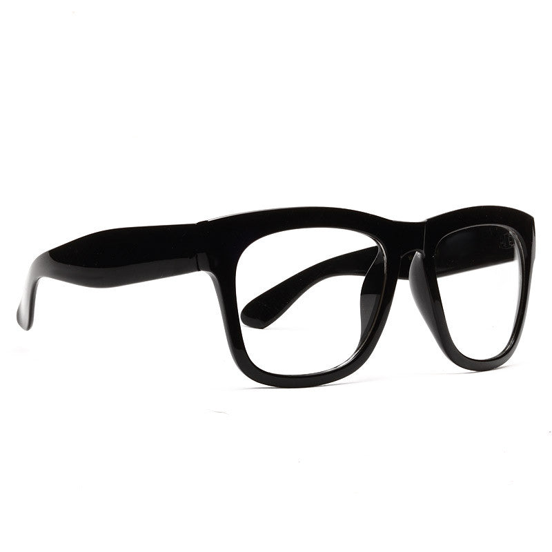 Jaylen Thick Clear Horn Rimmed Glasses