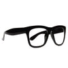 Jaylen Thick Clear Horn Rimmed Glasses