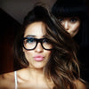 Shay Mitchell Style Thick Horn Rimmed Celebrity Clear Glasses