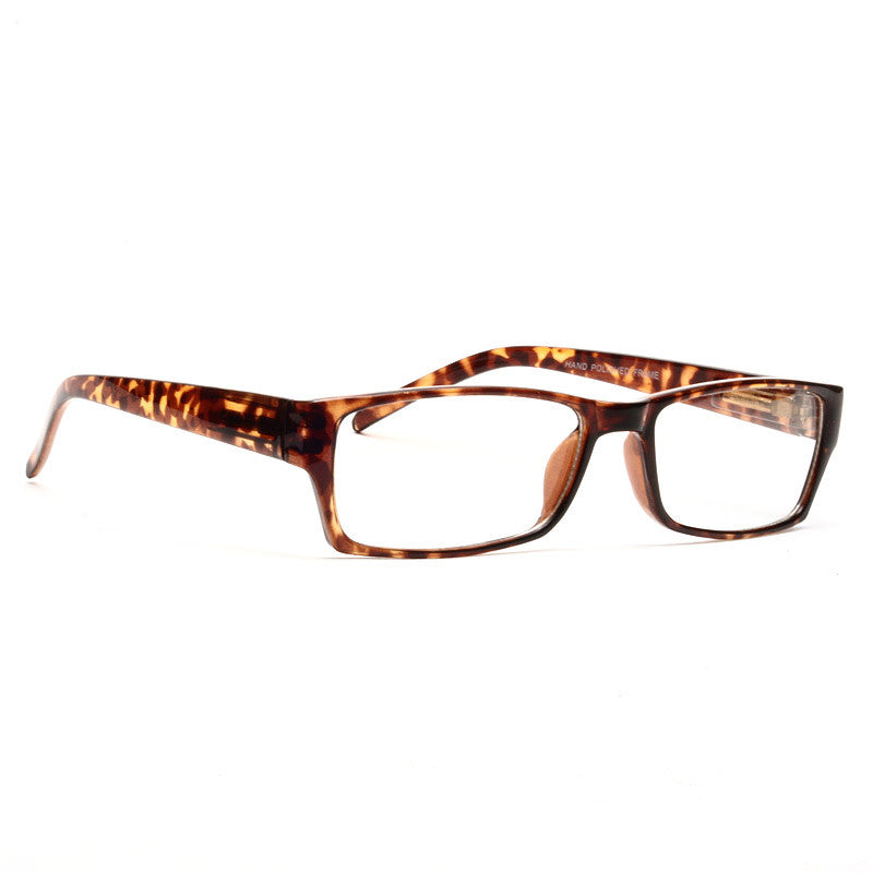 Grier Unisex Slim Rectangular Clear Glasses