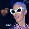 Amber Rose Style Oversized Cat Eye Celebrity Sunglasses