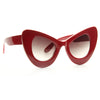 Amber Rose Style Oversized Cat Eye Celebrity Sunglasses