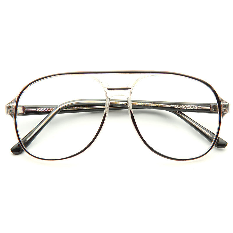 Walker Vintage Clear Aviator Glasses