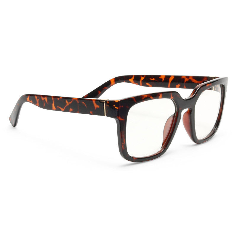 Cypress Unisex Clear Horn Rimmed Glasses