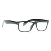 Norfolk Unisex Skinny Clear Horn Rimmed Glasses