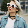 Queenie Oversized Rounded Cat Eye Sunglasses