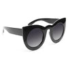 Queenie Oversized Rounded Cat Eye Sunglasses