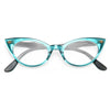 Hayworth Sharp Point Cat Eye Clear Glasses