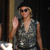 Beyonce Style Metal Lattice Mod Celebrity Sunglasses