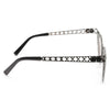 Rita Ora Style Metal Lattice Mod Celebrity Sunglasses