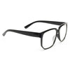 Sela Thin Frame Clear Horn Rimmed Glasses