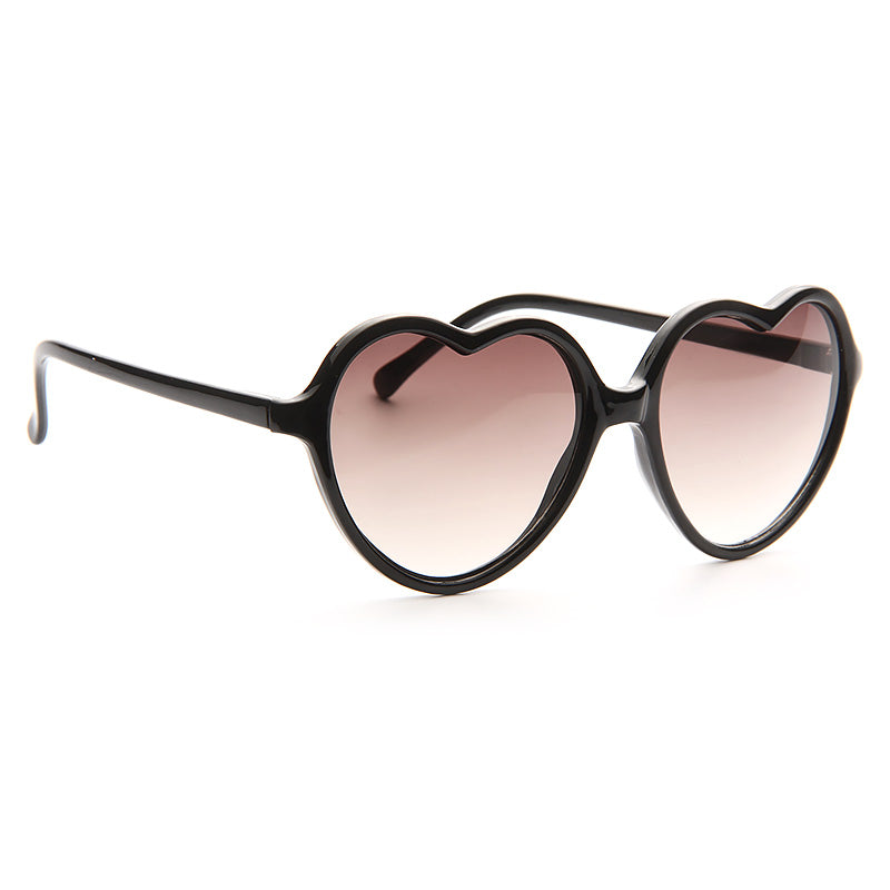 Paris Hilton Style Plastic Heart Celebrity Sunglasses