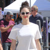 Emmy Rossum Style Plastic Heart Celebrity Sunglasses