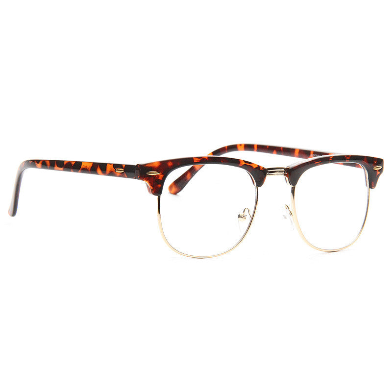 Peyton 3 Unisex Half Frame Clear Glasses
