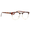 Peyton 3 Unisex Half Frame Clear Glasses