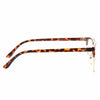 Peyton 3 Unisex Half Frame Clear Glasses