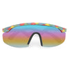 Vintage Petite Rainbow Ski Sunglasses
