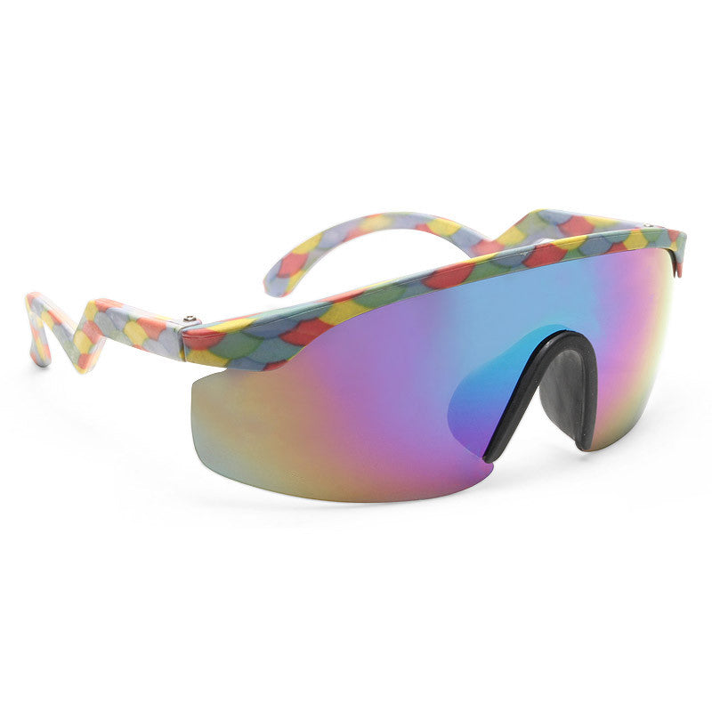 Vintage Petite Rainbow Ski Sunglasses