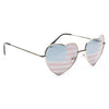 America Metal Heart Sunglasses