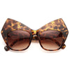 Lady Gaga Style Oversized Bat Ear Celebrity Sunglasses