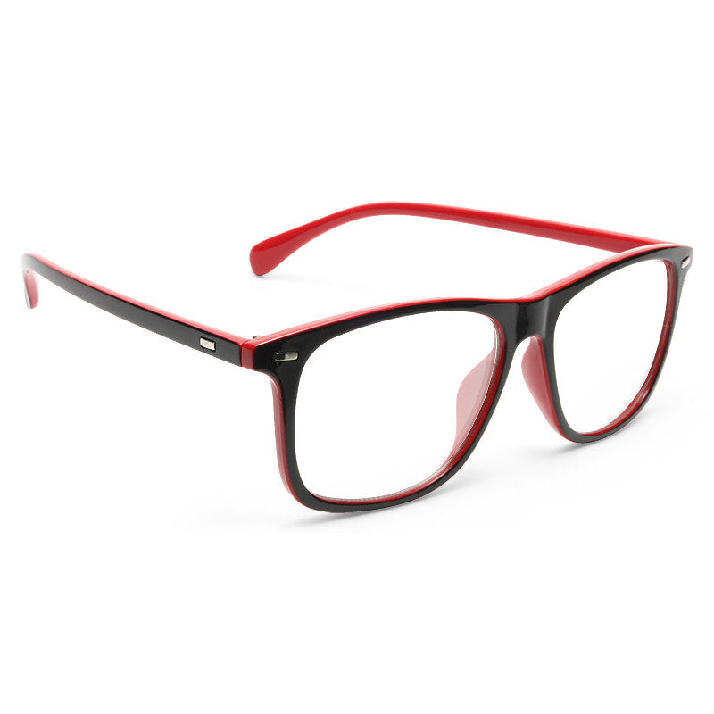 Carey Two Tone Clear Horn Rimmed Glasses