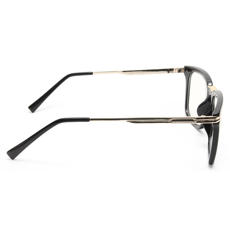Carlin Unisex Clear Horn Rimmed Glasses – CosmicEyewear