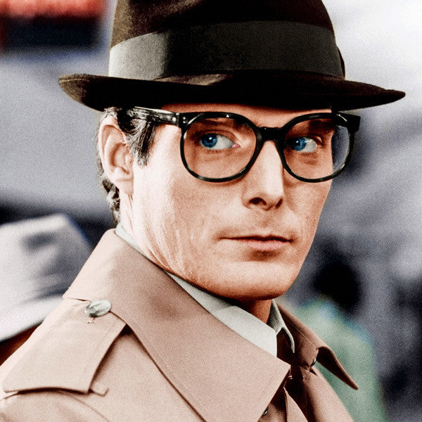 Christopher Reeve Clark Kent Superman Clear Glasses