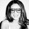 Mila Kunis Style Plastic Flat Top Clear Aviator Glasses