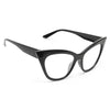 Taryn Pointed Cat Eye Clear Glasses