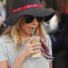 Ashley Tisdale Style 60Mm Solid Lens Aviator Celebrity Sunglasses