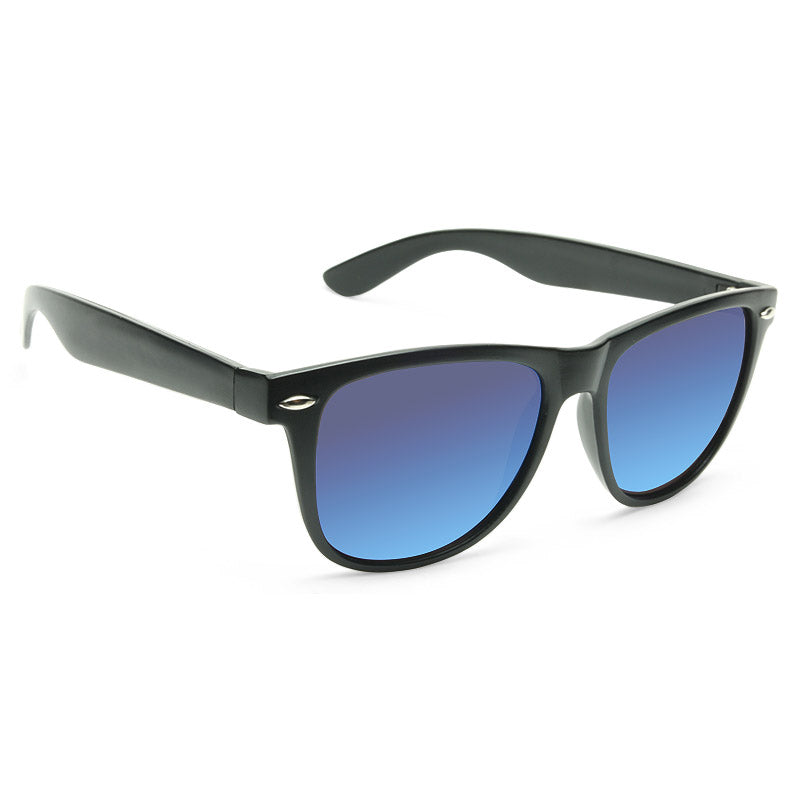 Powell X-Large Color Mirror Horn Rimmed Sunglasses