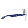 Shep Rose Style Flag Color Mirror Horn Rimmed Celebrity Sunglasses