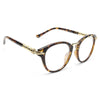 Greystone Metal Accent Rounded Clear Glasses
