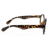 Prato Scalloped Round Clear Glasses