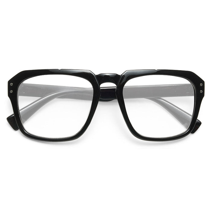 Avery Unisex Flat Top Clear Glasses