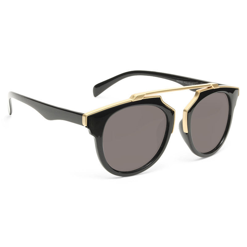 Hilary Duff Style Thin Bar Flat Top Celebrity Sunglasses