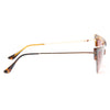 Tabby Thick Half Frame Cat Eye Sunglasses