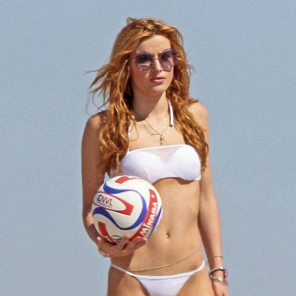 Bella Thorne Style Oversized Thick Round Celebrity Sunglasses