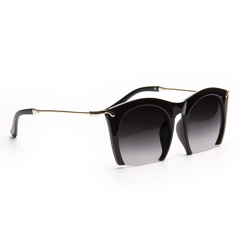 Round Half-Frame Sunglasses | Urban outfitters sunglasses, Sunglasses,  Sunglass frames