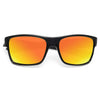 Rylan Unisex Color Mirror Horn Rimmed Sunglasses