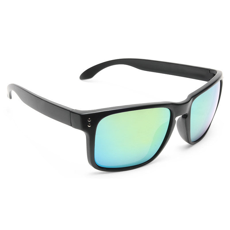 Quinn Unisex Color Mirror Horn Rimmed Sunglasses