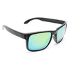 Quinn Unisex Color Mirror Horn Rimmed Sunglasses