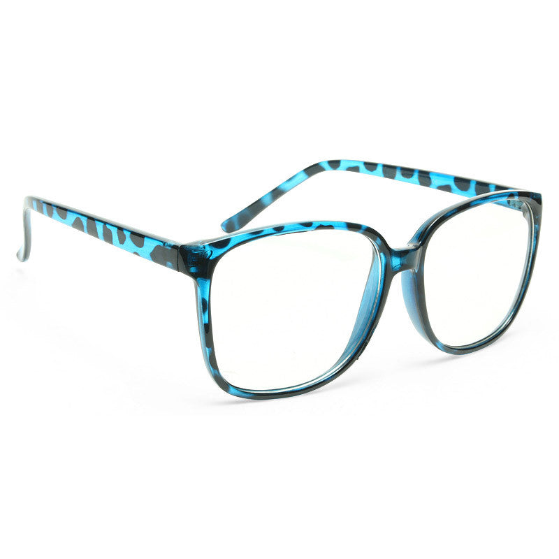 Maxwell Thin Frame Clear Horn Rimmed Glasses