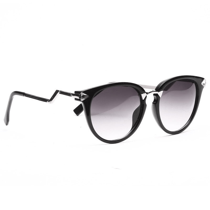 Iridia 2 Designer Inspired Crystal Cat Eye Sunglasses