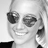 Savannah Chrisley Style Thin Bar Flat Top Celebrity Sunglasses