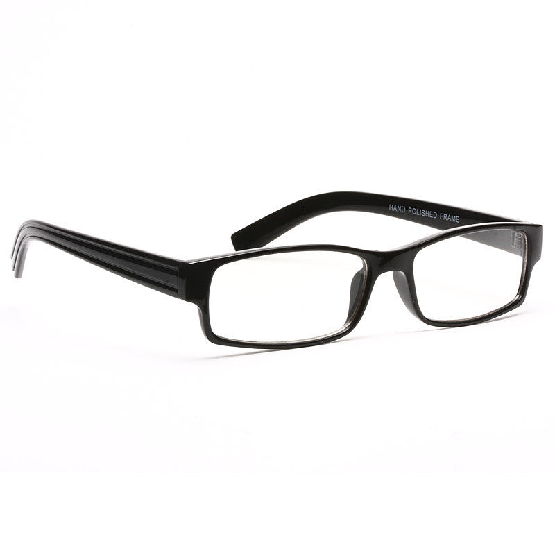 Jamie Unisex Slim Rectangular Clear Glasses