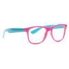 Jordyn Unisex Two Toned Clear Horn Rimmed Glasses